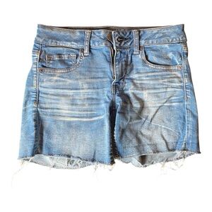 American Eagle Women’s Jean Midi Shorts Size 4